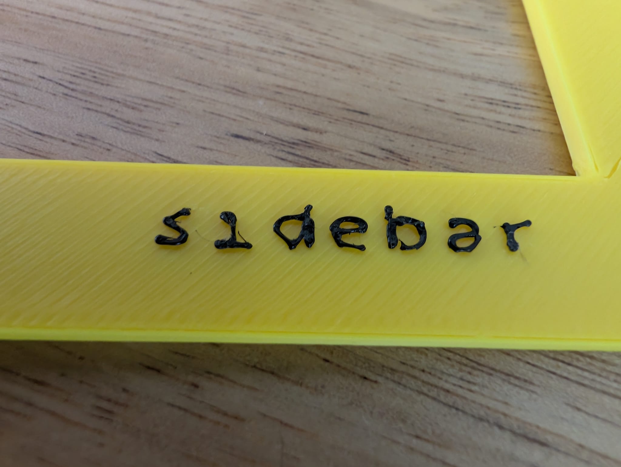 The nameplate